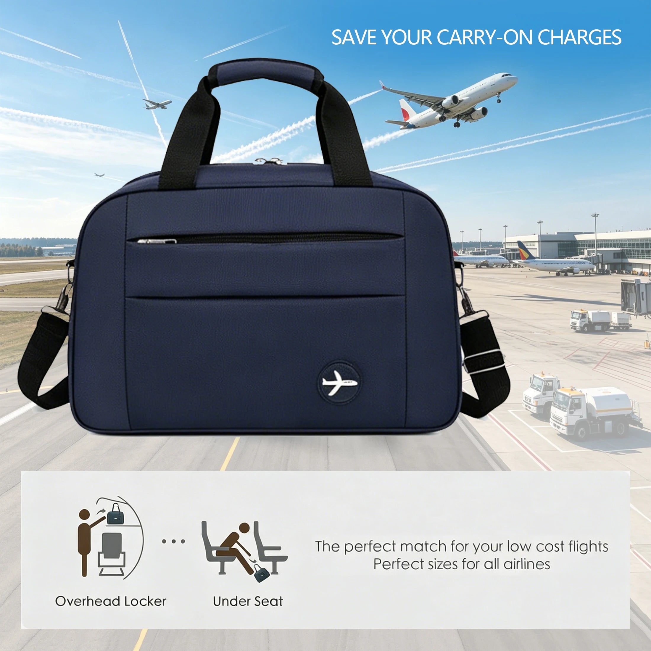 Casual Sac Cabine | 5 Coloris