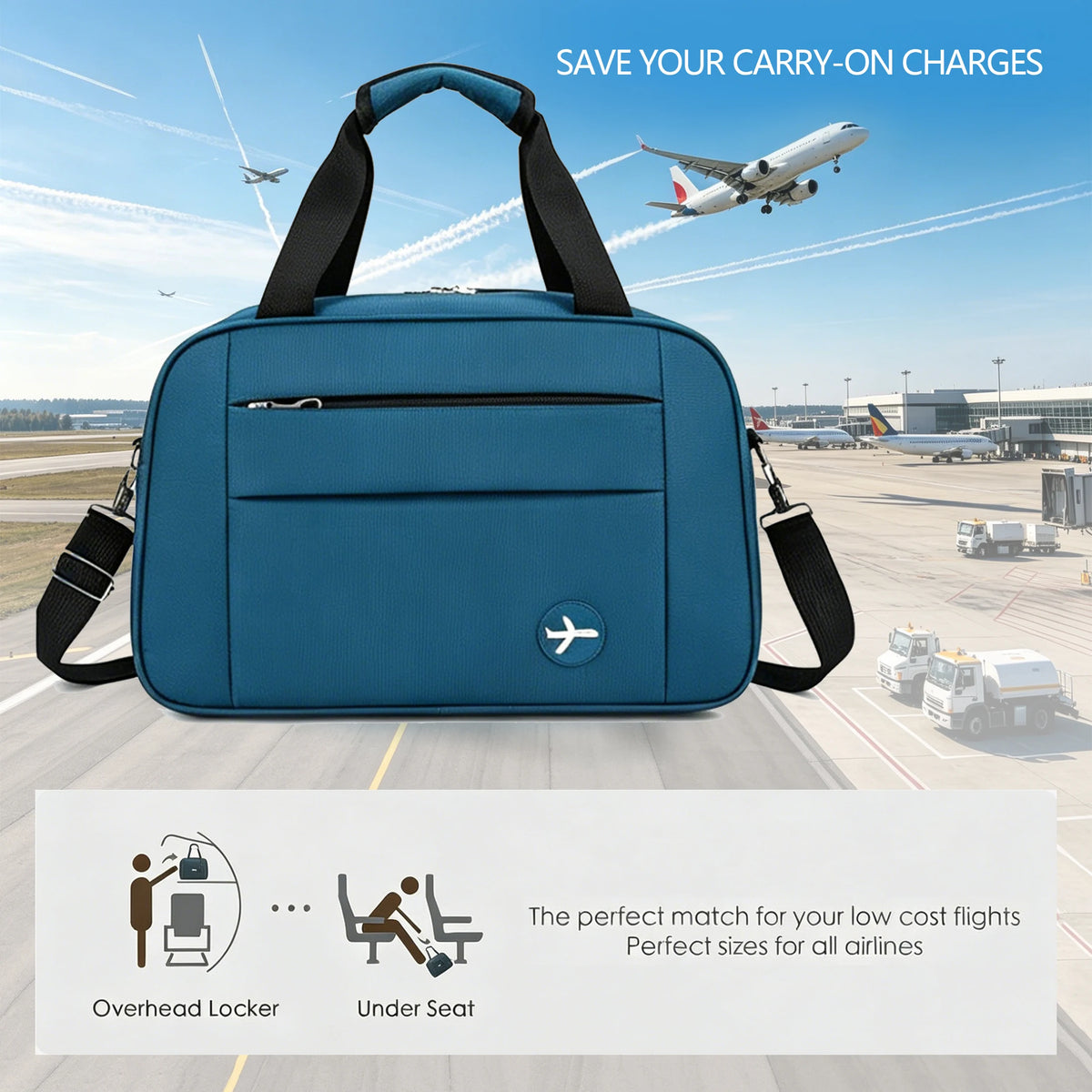 Casual Sac Cabine | 5 Coloris