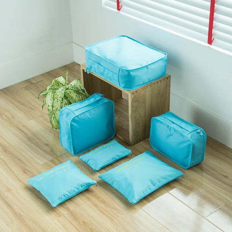 Organisateurs de valise – Set de 6 pièces