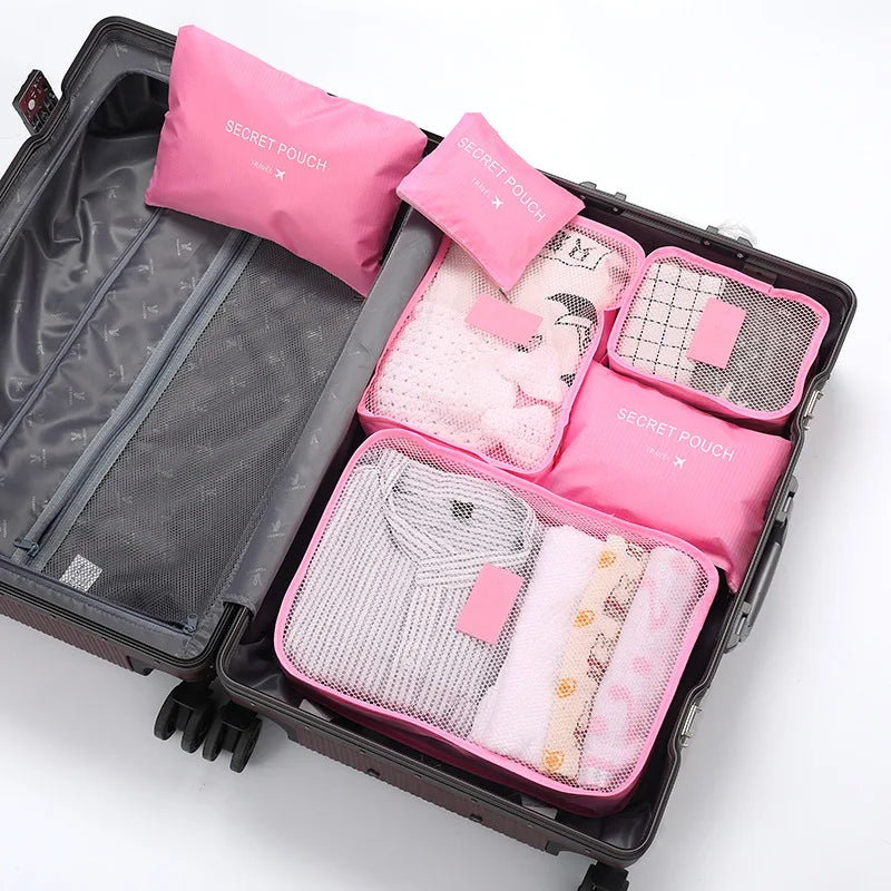 Organisateurs de valise – Set de 6 pièces