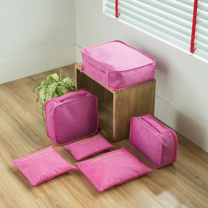 Organisateurs de valise – Set de 6 pièces