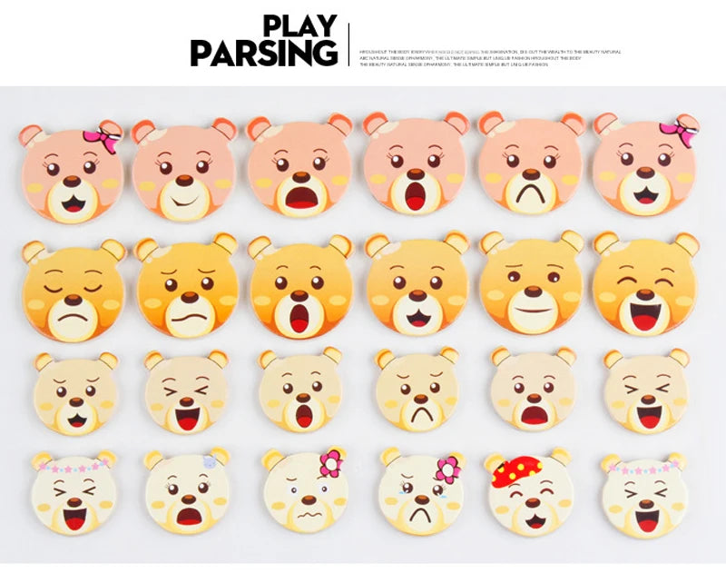Puzzle Bois Habillage Animaux