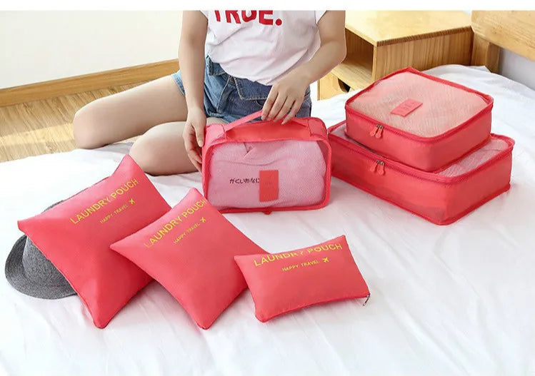 Organisateurs de valise – Set de 6 pièces