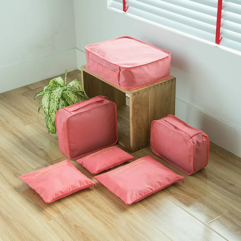 Organisateurs de valise – Set de 6 pièces