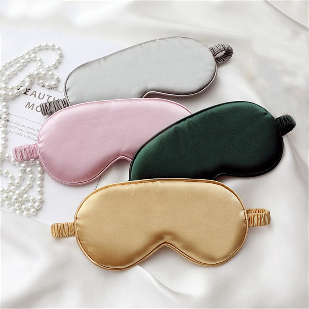 Dream : Masque de Nuit Personnalisé, Prénom Brodé ou juste Soie Douce