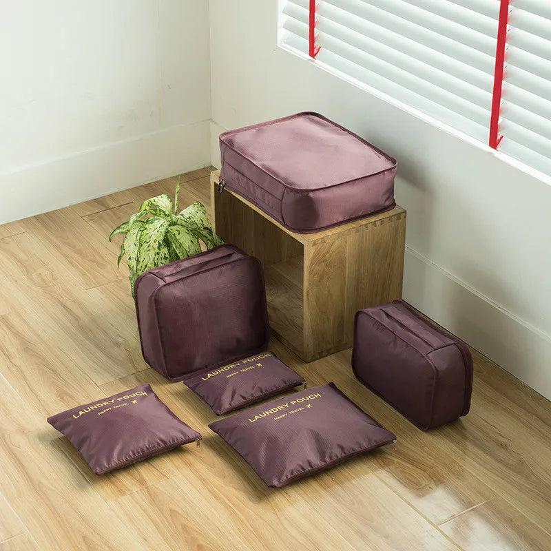 Organisateurs de valise – Set de 6 pièces