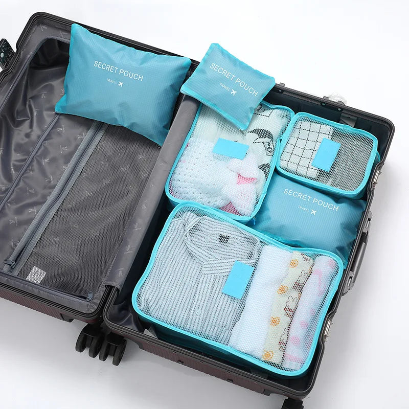 Organisateurs de valise – Set de 6 pièces