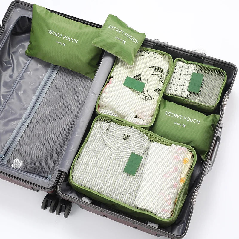 Organisateurs de valise – Set de 6 pièces