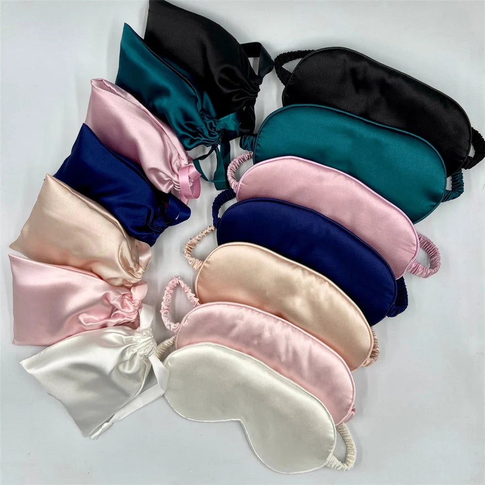 Dream : Masque de Nuit Personnalisé, Prénom Brodé ou juste Soie Douce