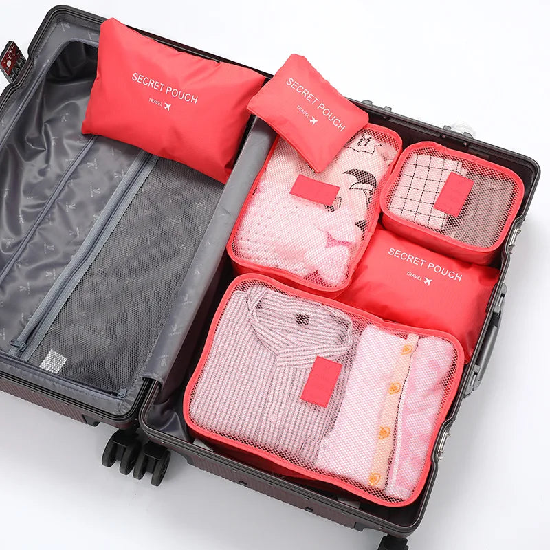 Organisateurs de valise – Set de 6 pièces
