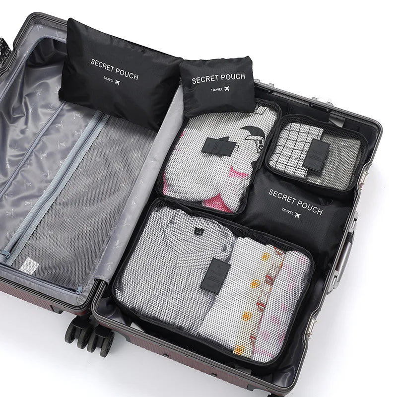 Organisateurs de valise – Set de 6 pièces