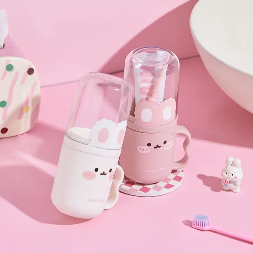 Lapinou box pour brosse à dent + gobelet