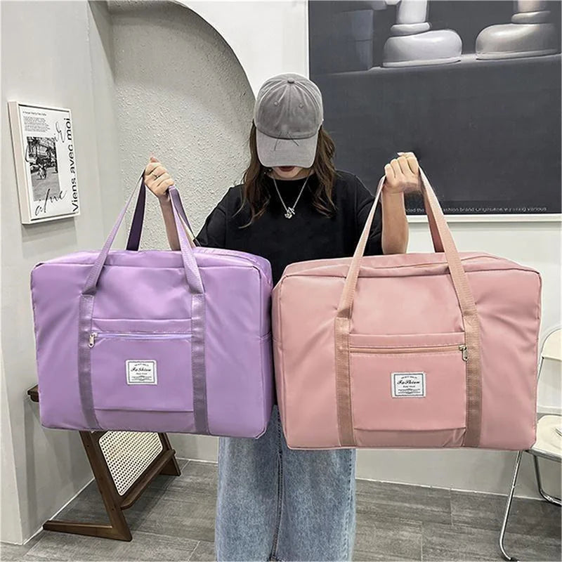 Plié : Sac de Voyage Pliable Grande Capacité