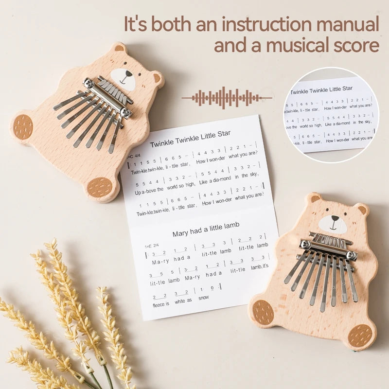 Kalimba Mini 8 Touches éveil musical