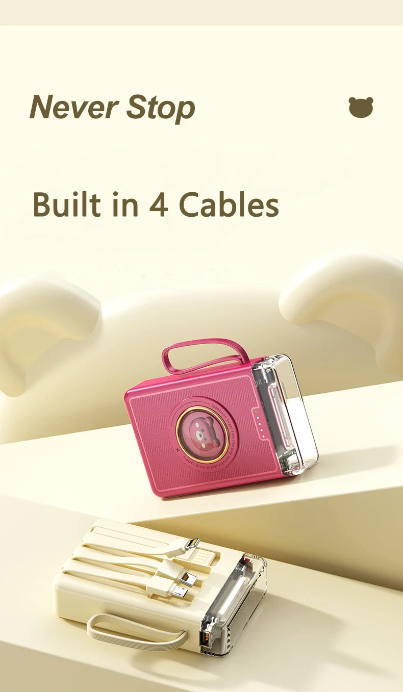 A bloc ! Power Bank 5 à 20000mAh – Classic OU Design Cute Pet