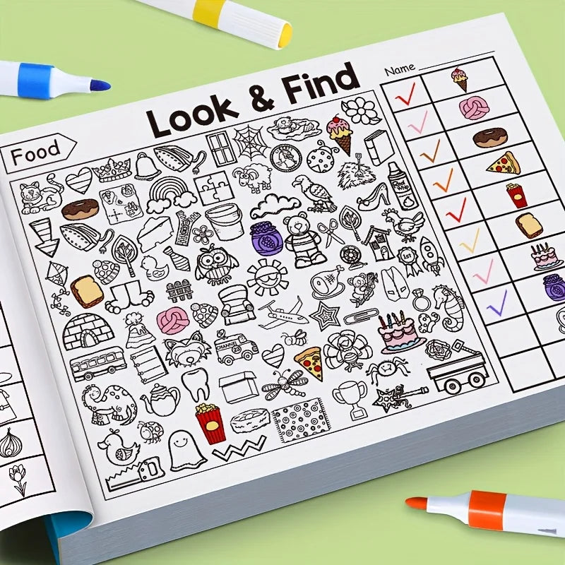 Cahier « Cherche & Colorie » – Travel Activity Book