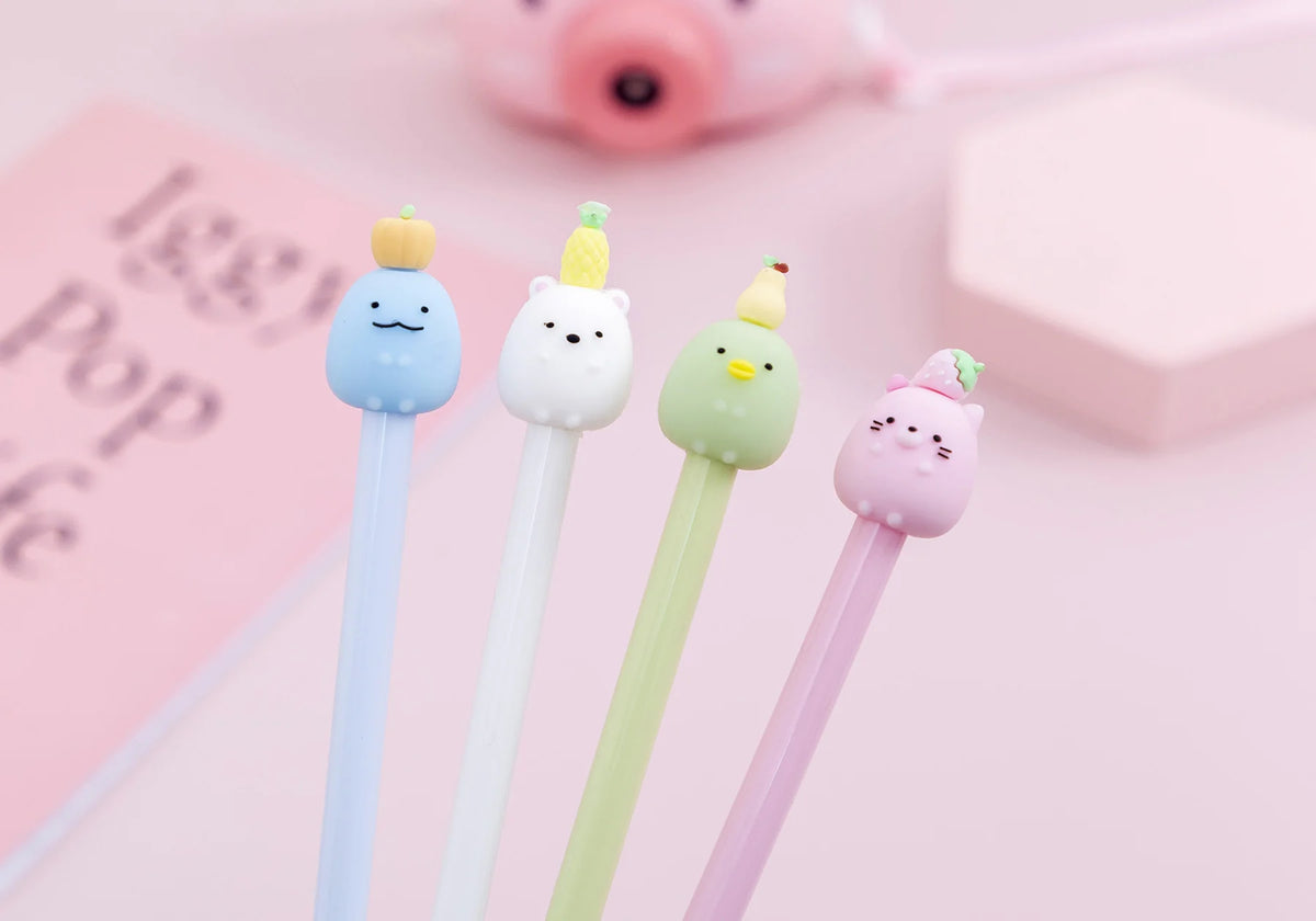 Stylos Gel Kawaii Fruits