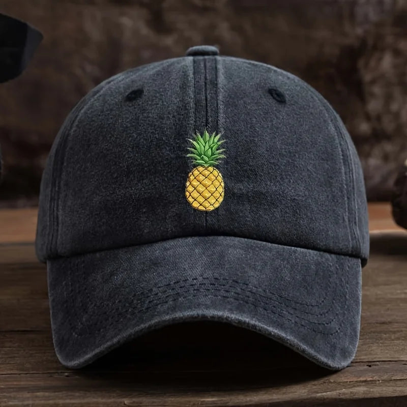 Casquette baseball Ananas 🍍Style tropical & casual LysdoTravel - Couleurs choix