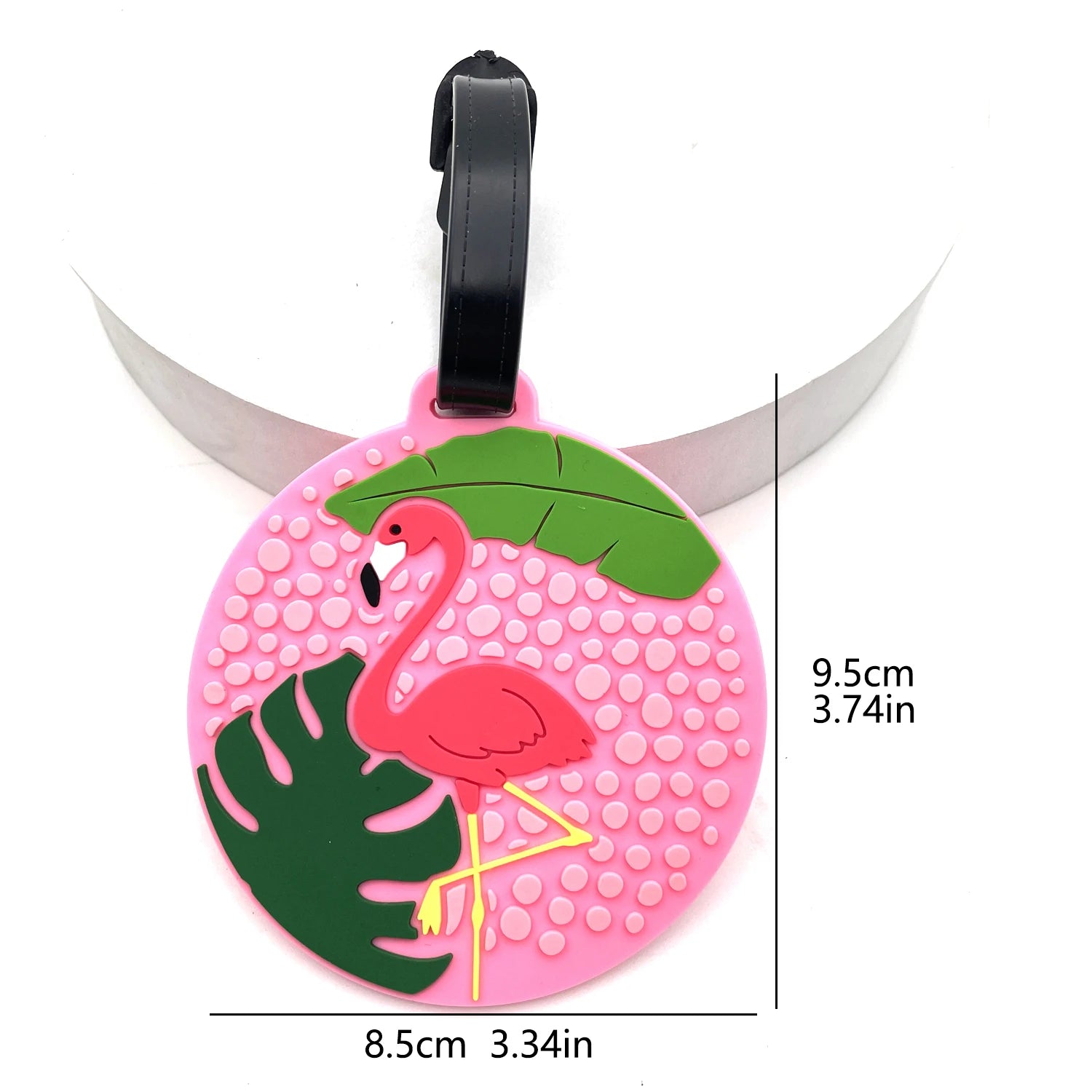 Pink Ananas & Flamant Rose 🍍🦩  Identificateur valise