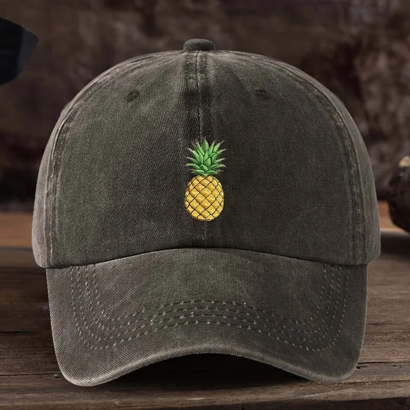 Casquette baseball Ananas 🍍Style tropical & casual LysdoTravel - Couleurs choix