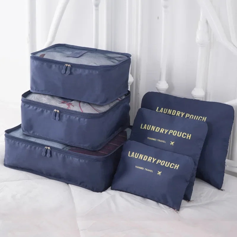 Organisateurs de valise – Set de 6 pièces