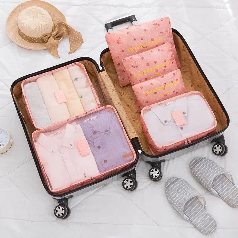 Organisateurs de valise – Set de 6 pièces