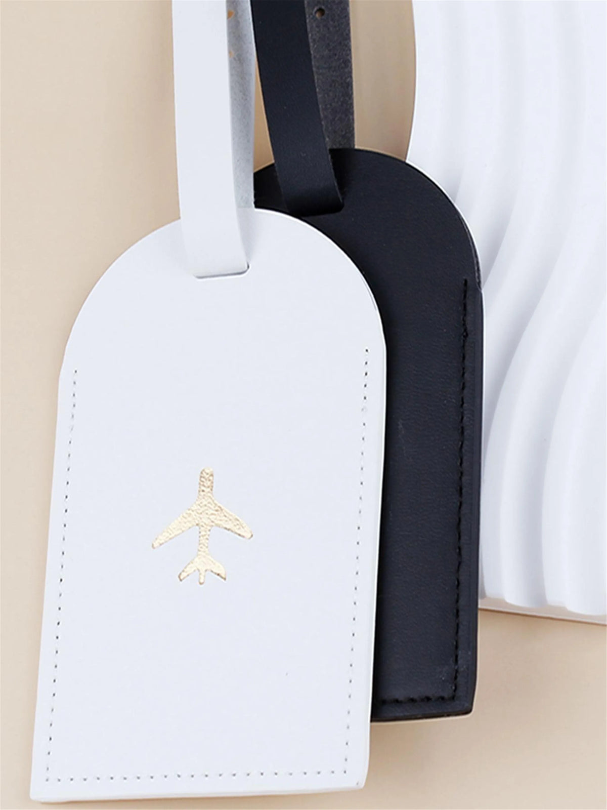 Avion ✈️ Identificateur de bagage | Lot de 2 , Couleurs aux choix