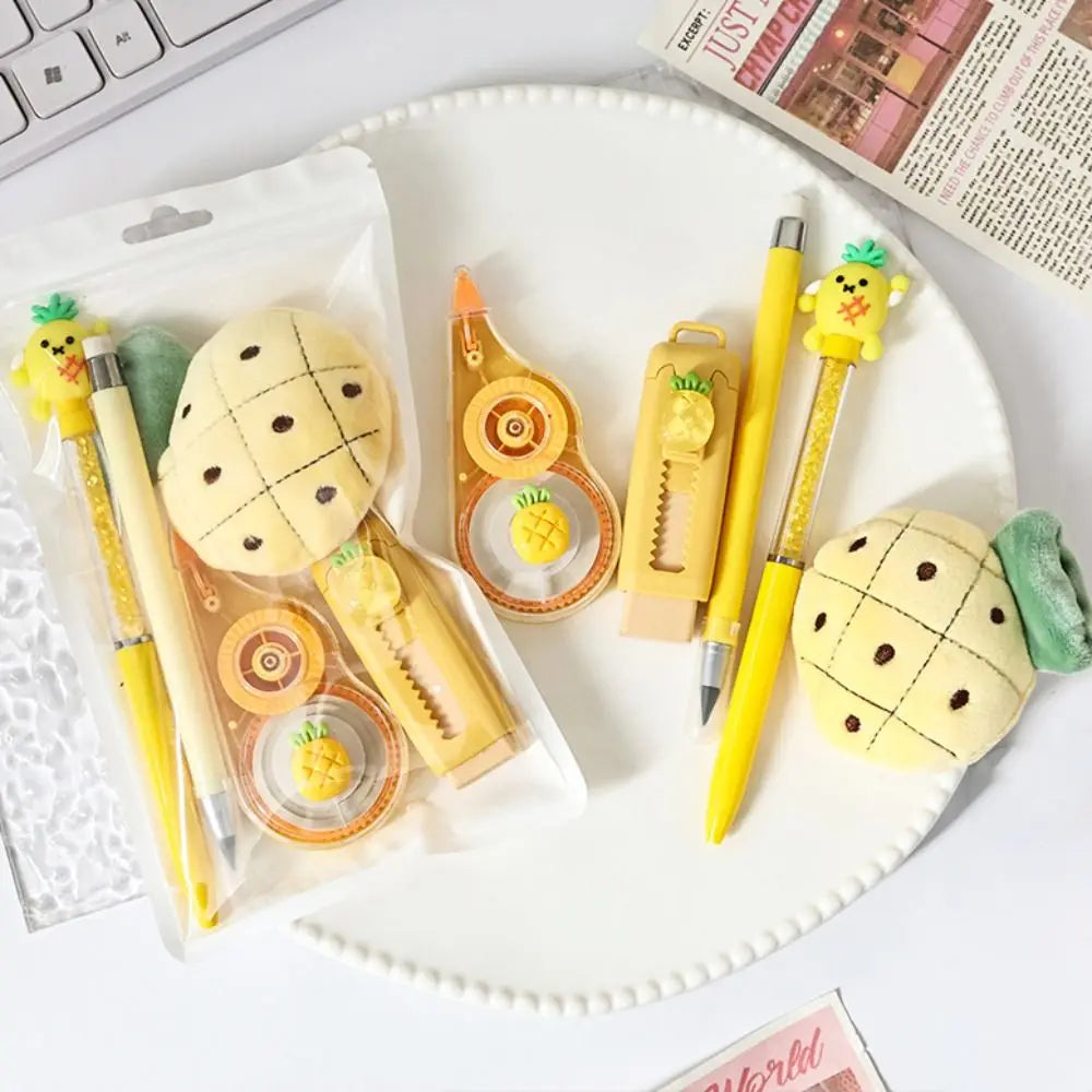 PinPen Set Papeterie 5pcs / FRUITS