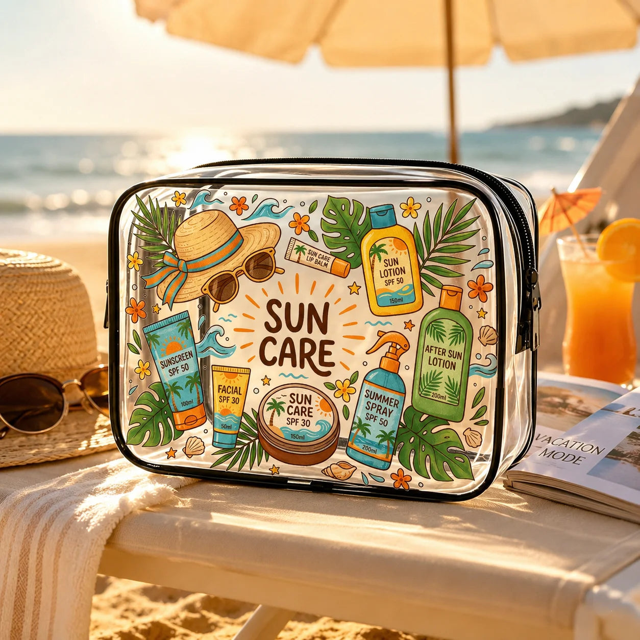 Sun Care Waterproof pochette
