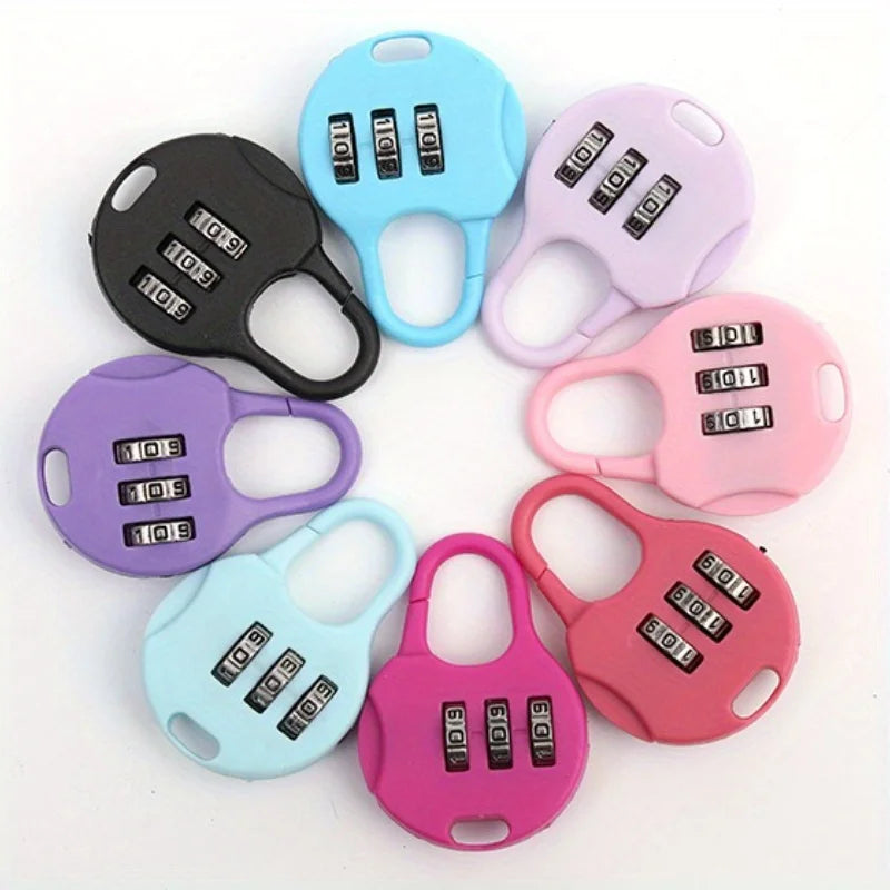 Cadenas à Code Valise -  Lot 4 ou 8pcs