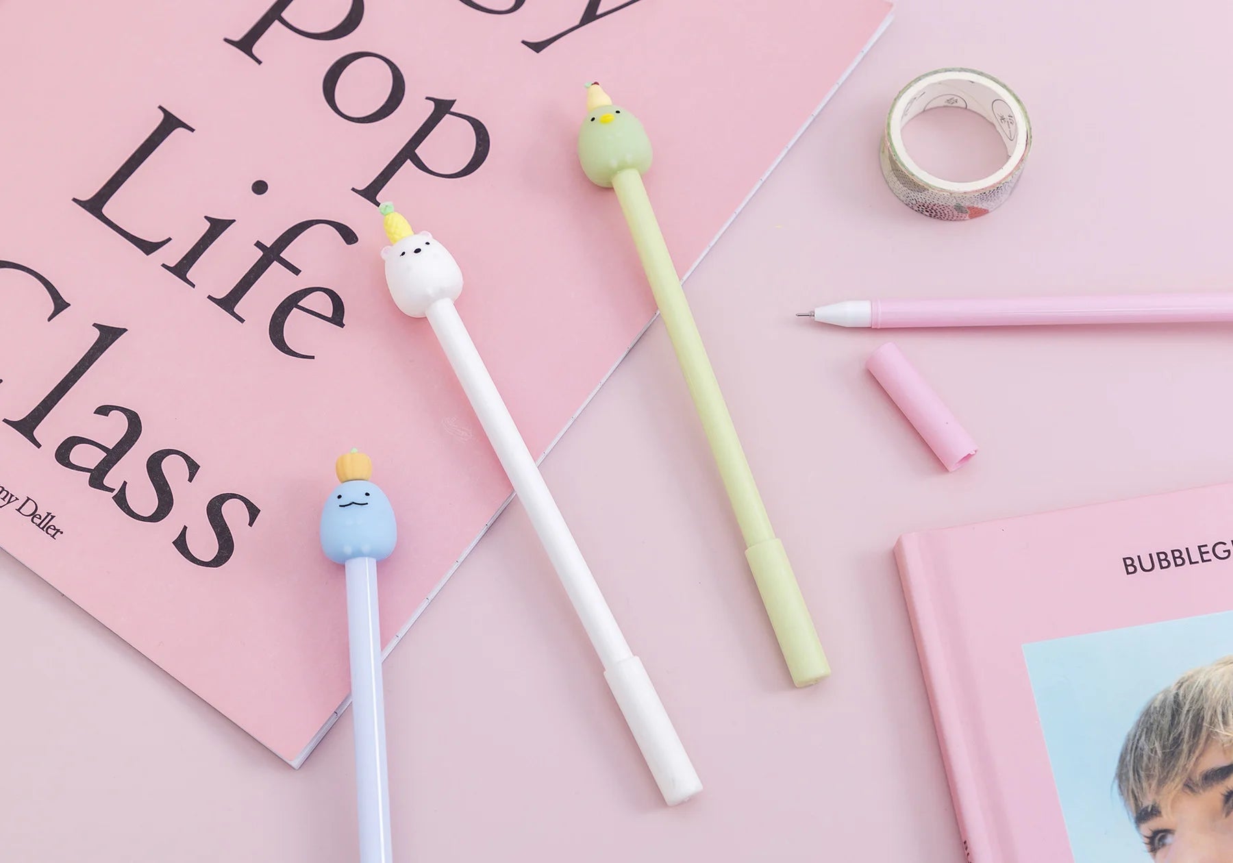 Stylos Gel Kawaii Fruits