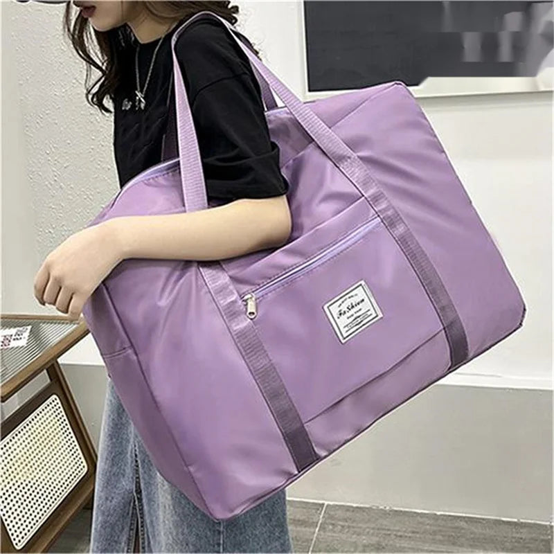 Plié : Sac de Voyage Pliable Grande Capacité