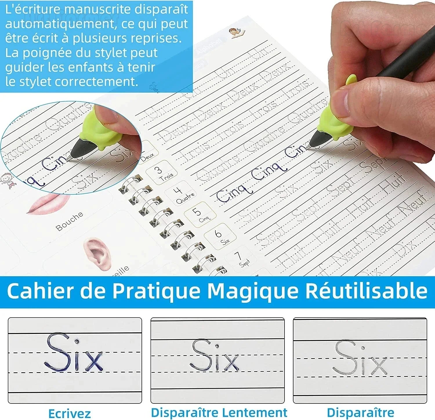 Magiques ! Cahiers calligraphie français – Pack 4 livrets