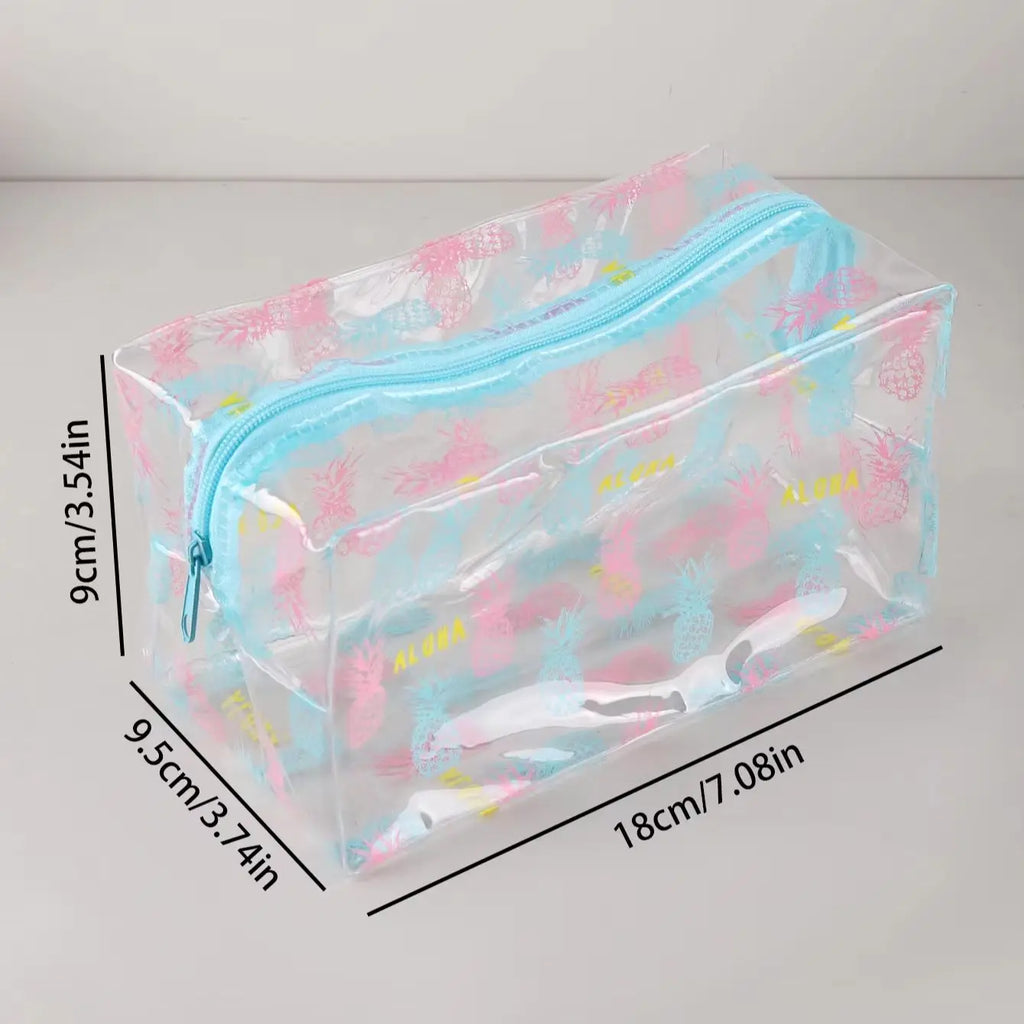 Ananas Trousse PVC Transparente