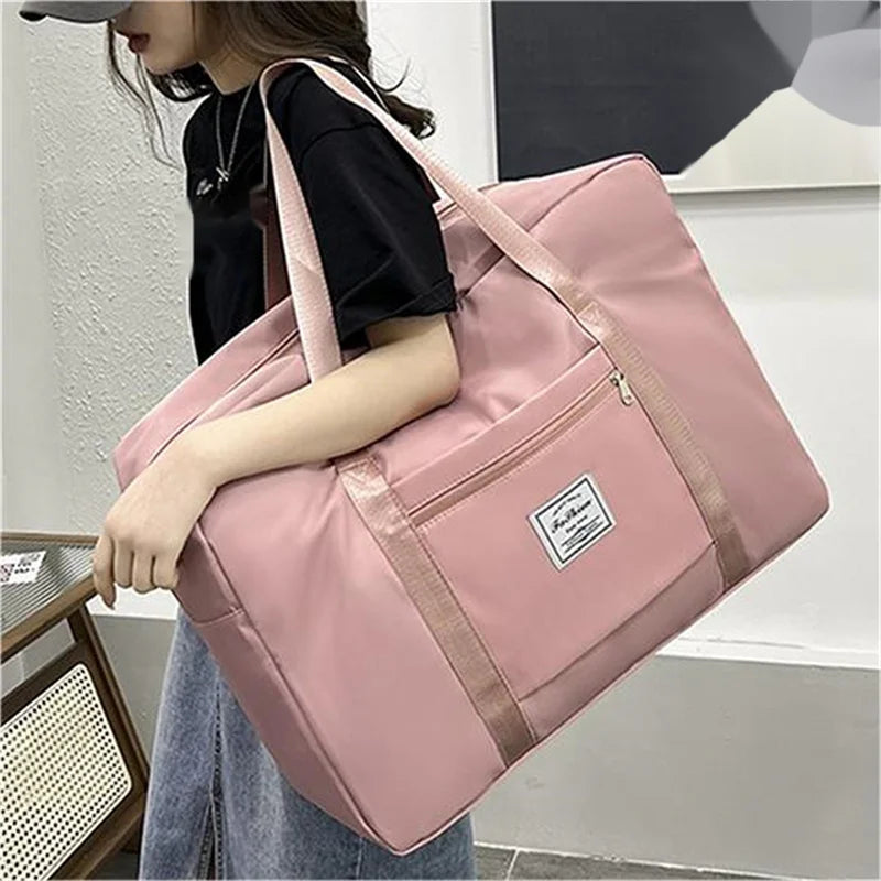 Plié : Sac de Voyage Pliable Grande Capacité