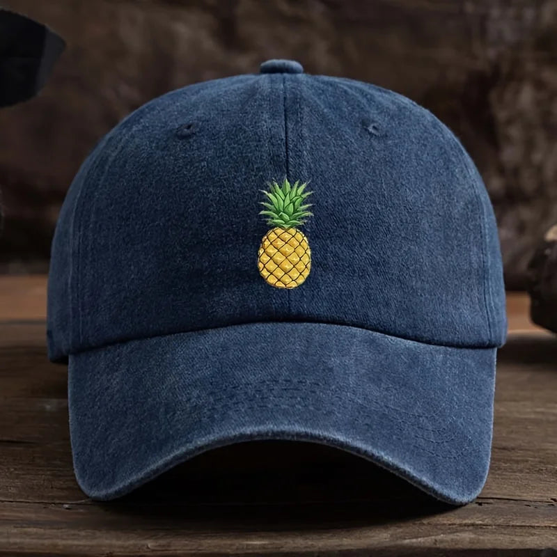 Casquette baseball Ananas 🍍Style tropical & casual LysdoTravel - Couleurs choix