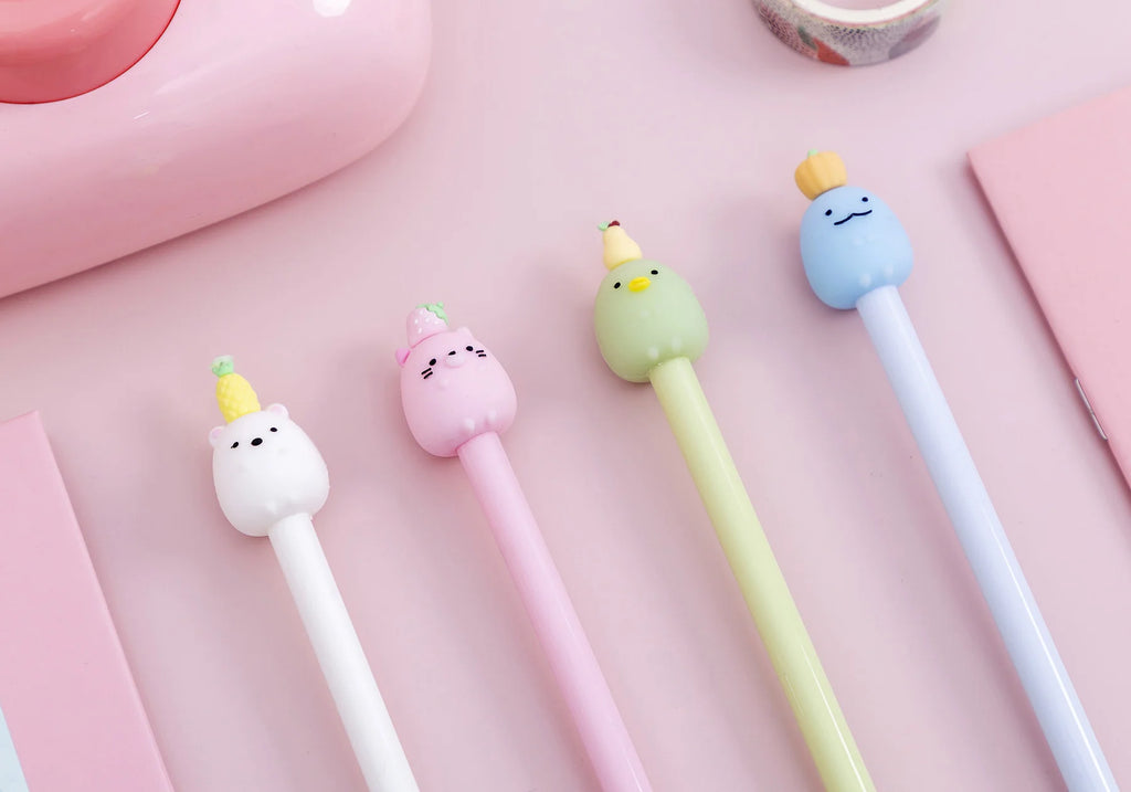 Stylos Gel Kawaii Fruits
