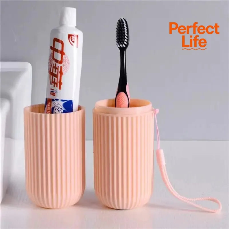 Safe Porte-Brosse à Dents de Voyage et Gobelet Multifonction