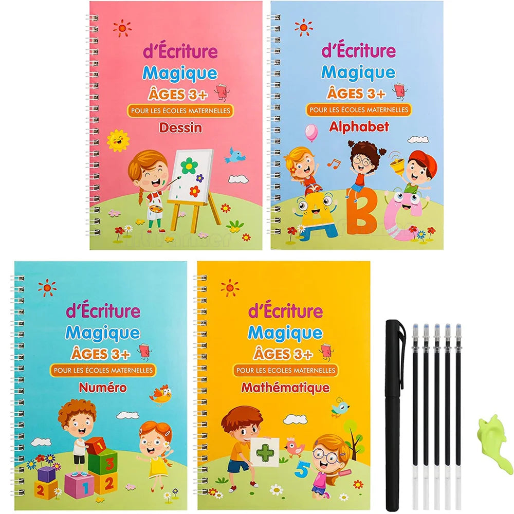 Magiques ! Cahiers calligraphie français – Pack 4 livrets