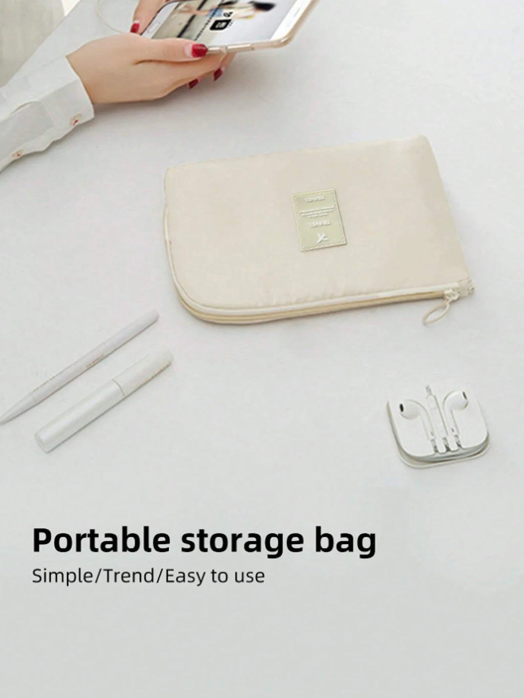 Cablé ! Pochette waterproof voyage pour Câbles & accessoires
