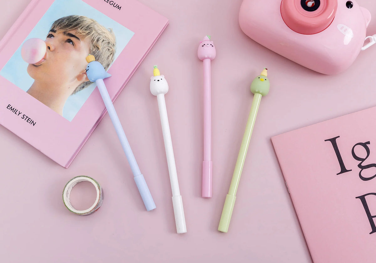 Stylos Gel Kawaii Fruits