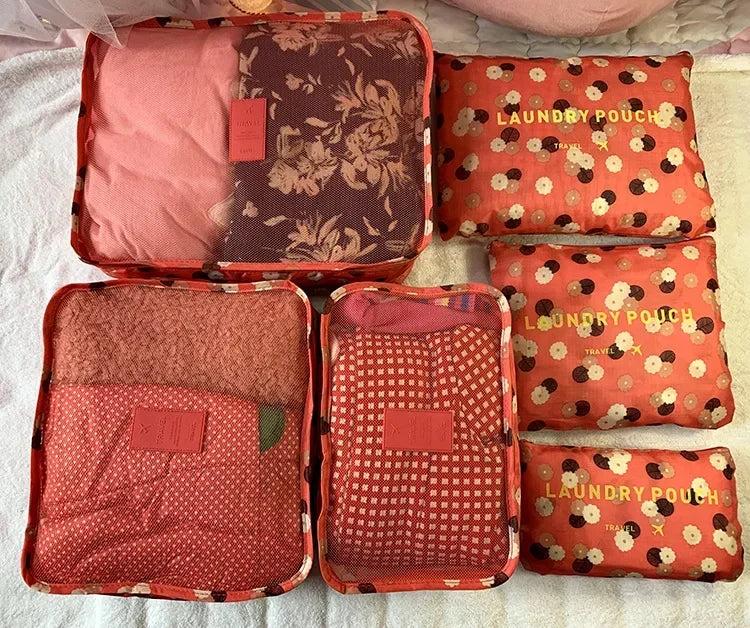 Organisateurs de valise – Set de 6 pièces