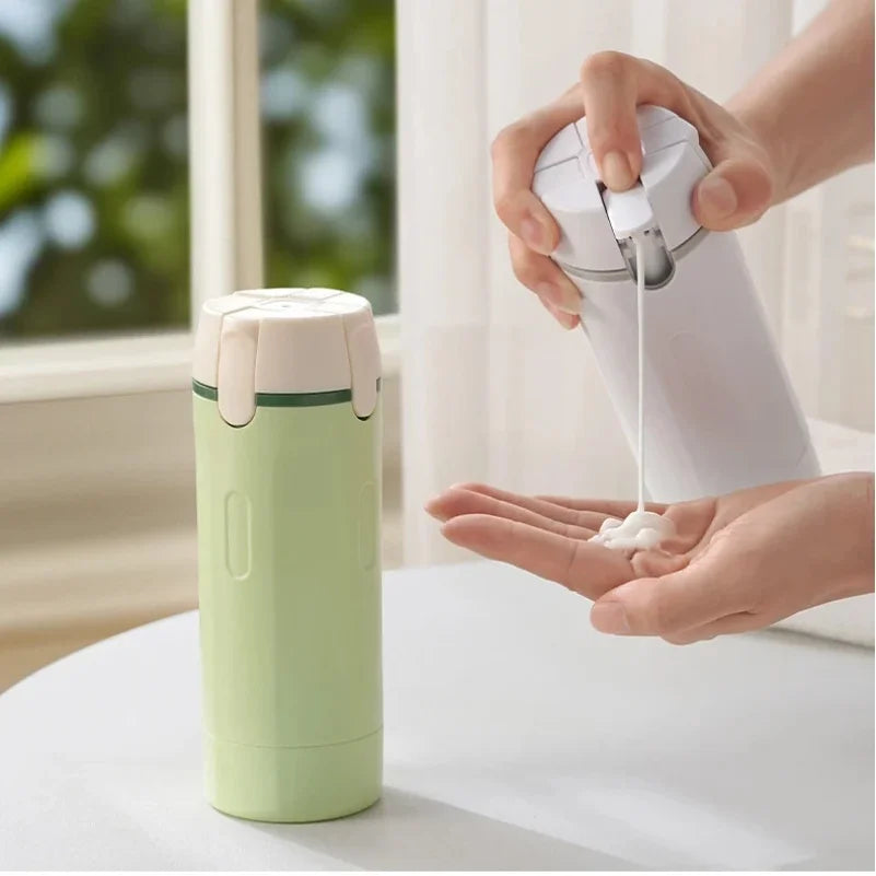 Set Flacons Voyage 4-en-1 | Blanc ou Vert