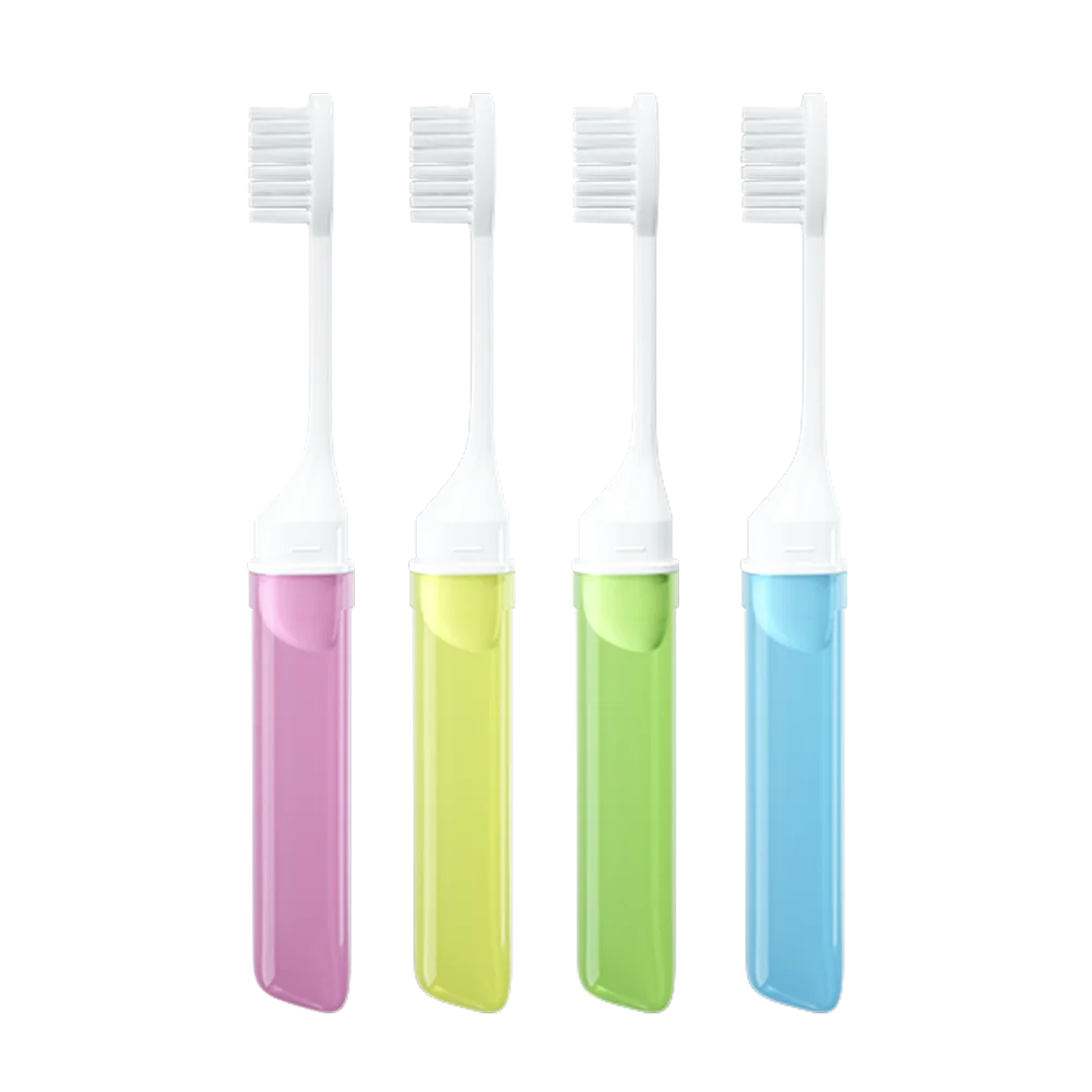 Candy Mini Colors Brosse à Dents Pliable | Lot 1 ou 4pcs
