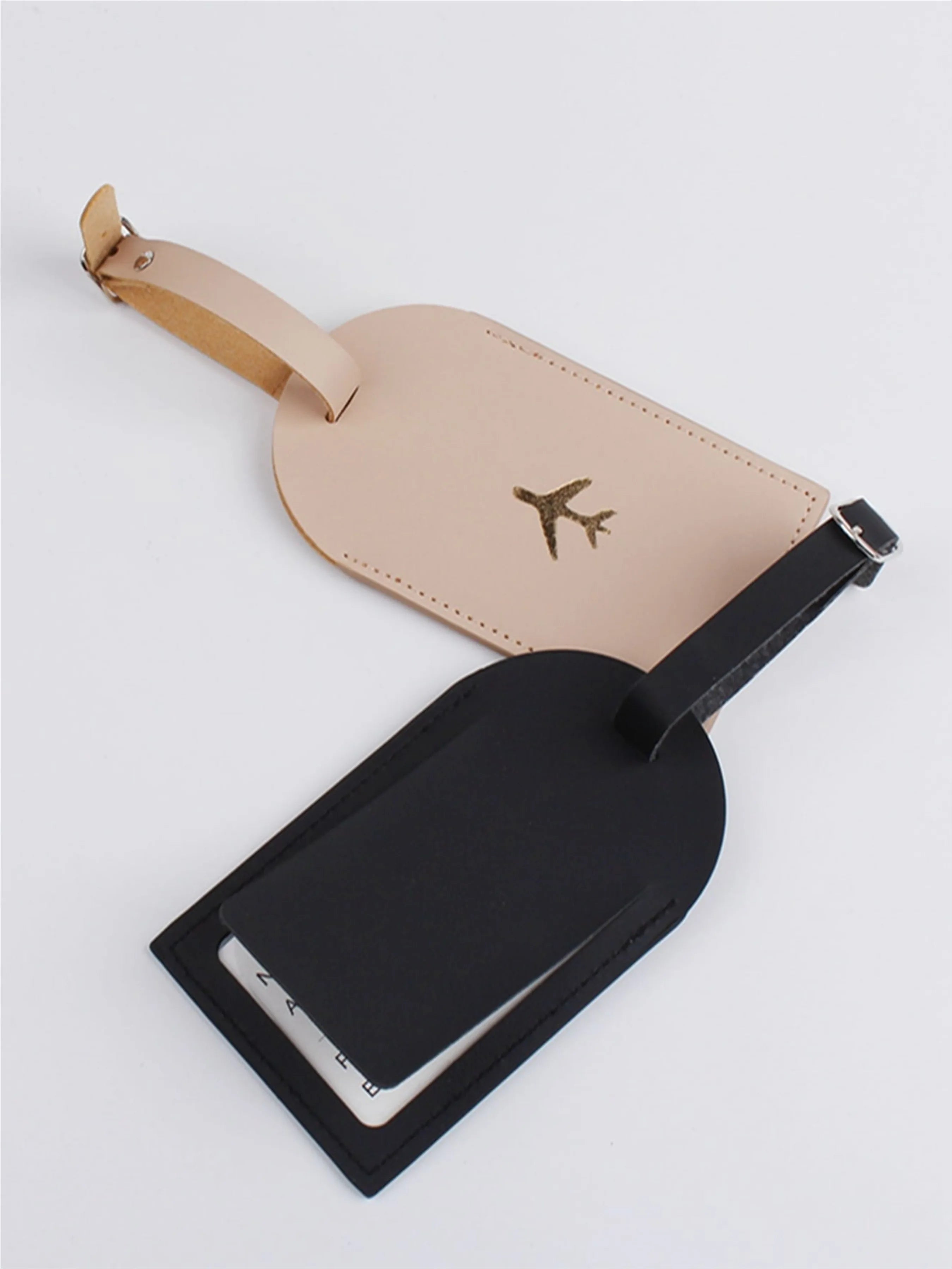 Avion ✈️ Identificateur de bagage | Lot de 2 , Couleurs aux choix