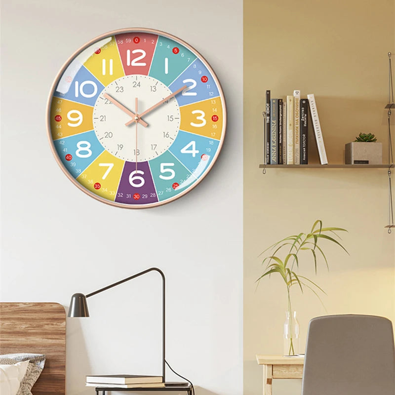 Horloge Murale Pédagogique
