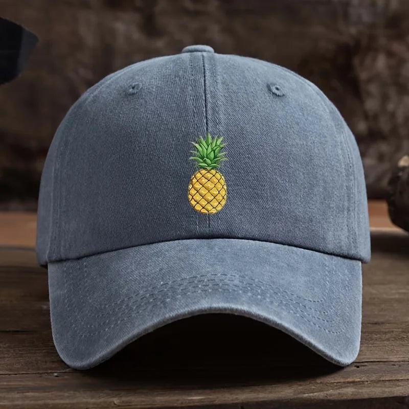 Casquette baseball Ananas 🍍Style tropical & casual LysdoTravel - Couleurs choix