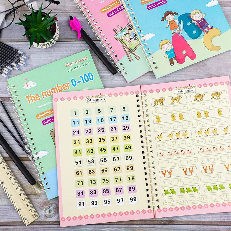 Magiques ! Cahiers calligraphie français – Pack 4 livrets