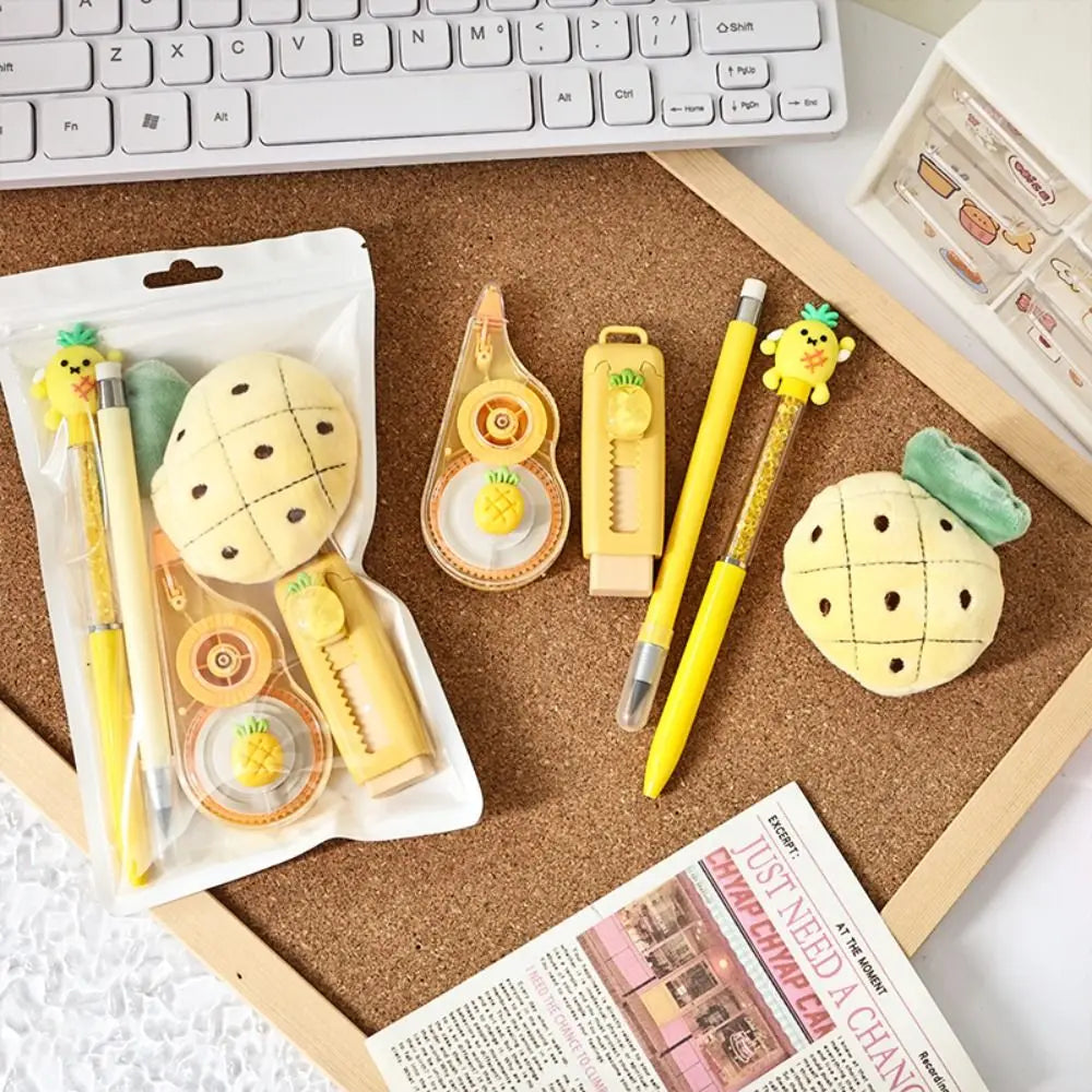PinPen Set Papeterie 5pcs / FRUITS