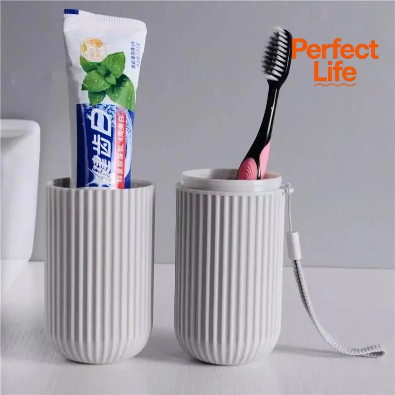 Safe Porte-Brosse à Dents de Voyage et Gobelet Multifonction